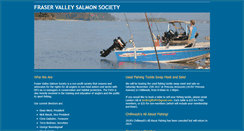 Desktop Screenshot of fraservalleysalmonsociety.ca